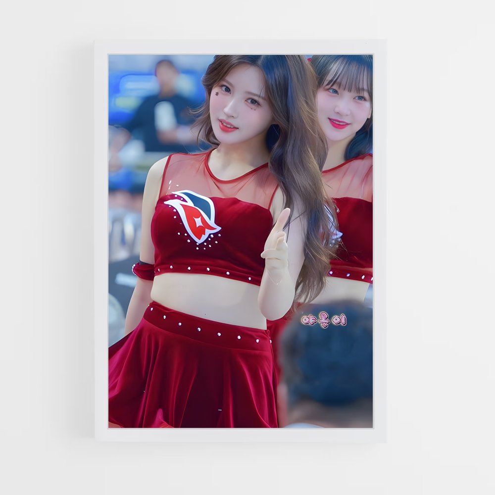 Poster Red Divas – affiche Baseball (vue 3)